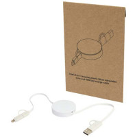 12443001f Citala zwijany kabel do synchronizacji danych i szybkiego ładowania 5 w 1 40 W o długości 90 cm z tworzyw sztucznych pochodzących z recyklingu