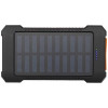 12447190f Altair wytrzymały powerbank o pojemności 5000 mAh i mocy 10 W, wykonany z tworzyw sztucznych pochodzących z recyklingu, z wbudowaną latarką
