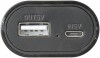 10831400f Metalowe słuchawki douszne TrueWirless z futerałem–power bankiem