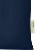 12049155f Torba na zakupy z bawełny organicznej o gramaturze 100 g/m², granatowy