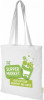 12061101f Torba na zakupy z bawełny organicznej o gramaturze 140 g/m², biały