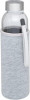 10065682f Butelka szklana 500 ml w etui szary