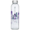 10065682f Butelka szklana 500 ml w etui szary