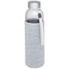 10065682f Butelka szklana 500 ml w etui szary