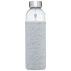 10065682f Butelka szklana 500 ml w etui szary