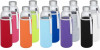 10065621f Butelka szklana 500 ml w etui czerwony