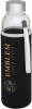 10065690f Butelka szklana 500 ml w etui czarny