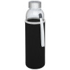 10065690f Butelka szklana 500 ml w etui czarny