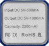 12349201f Aluminiowy akumulator powerbank Volt 2200mAh