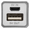 12349202f Aluminiowy akumulator powerbank Volt 2200mAh