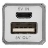 12349202f Aluminiowy akumulator powerbank Volt 2200mAh