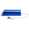 12372402f Aluminiowy 4-portowy hub USB/podstawka na telefon