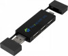 12425190f podwójny koncentrator USB 2.0, czarny