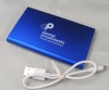 13424502f Aluminiowy cienki power bank 4000 mAh